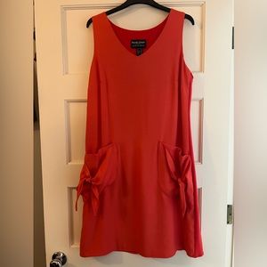 Orange dress by Frank Lyman